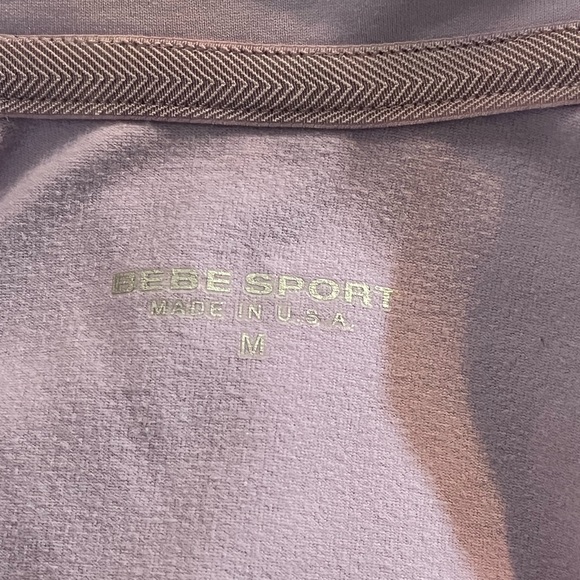 BEBE SPORT Lavender Jacket Sz M - Picture 3 of 4